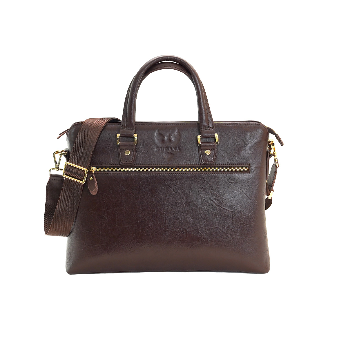 Túi xách da bò nâu