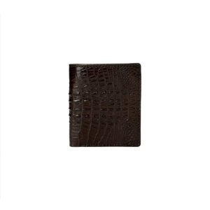 Ví Cá Sấu Da Lưng Một Mặt Dáng Đứng