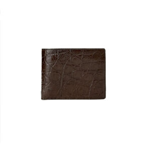 Ví Da Hông Cá Sấu Một Mặt